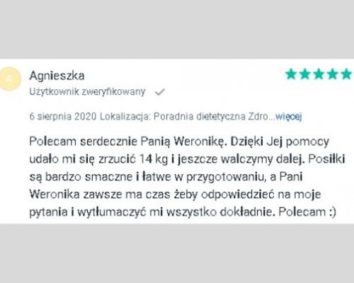 Opinie - psychodietetyk Kraków 7