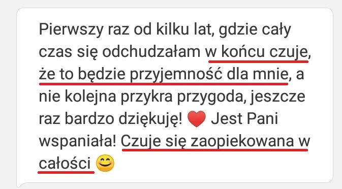 1. Sms 2 p. Anna Z - przyjemność, zaopiekowana w całości