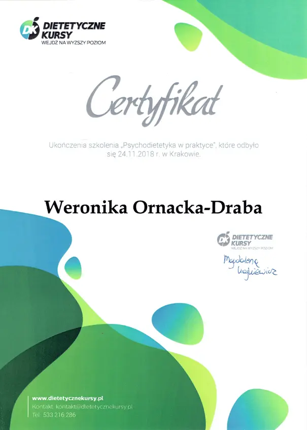 14 Psychodietetyka w praktyce