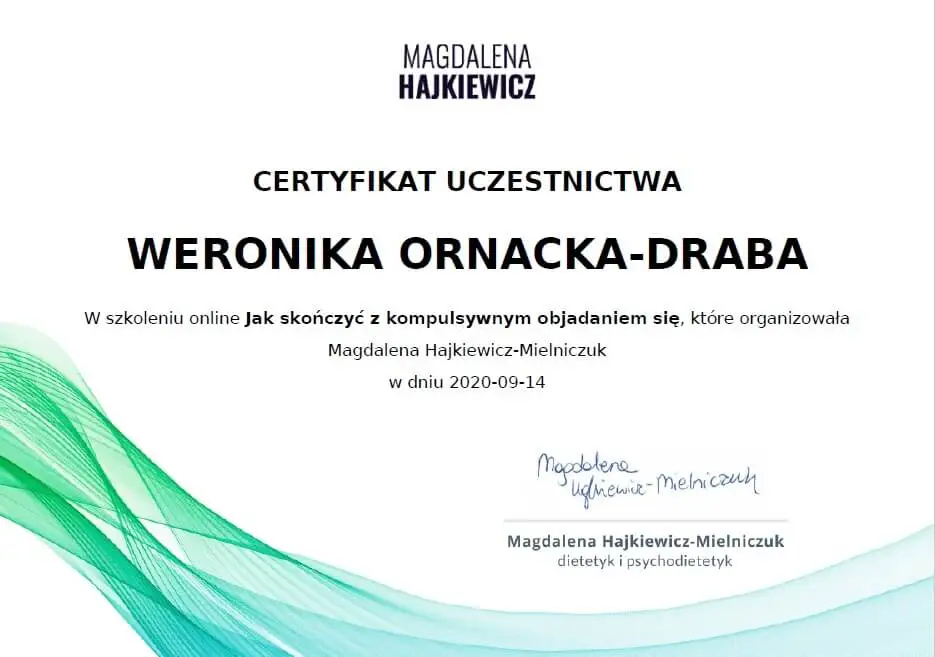 15 Psychodietetyk Kraków - Kompulsywne objadanie się