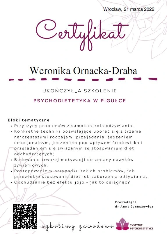 19 Psychodietetyka w pigułce