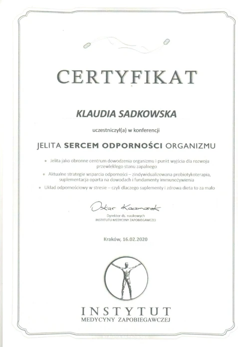 certyfikat 1