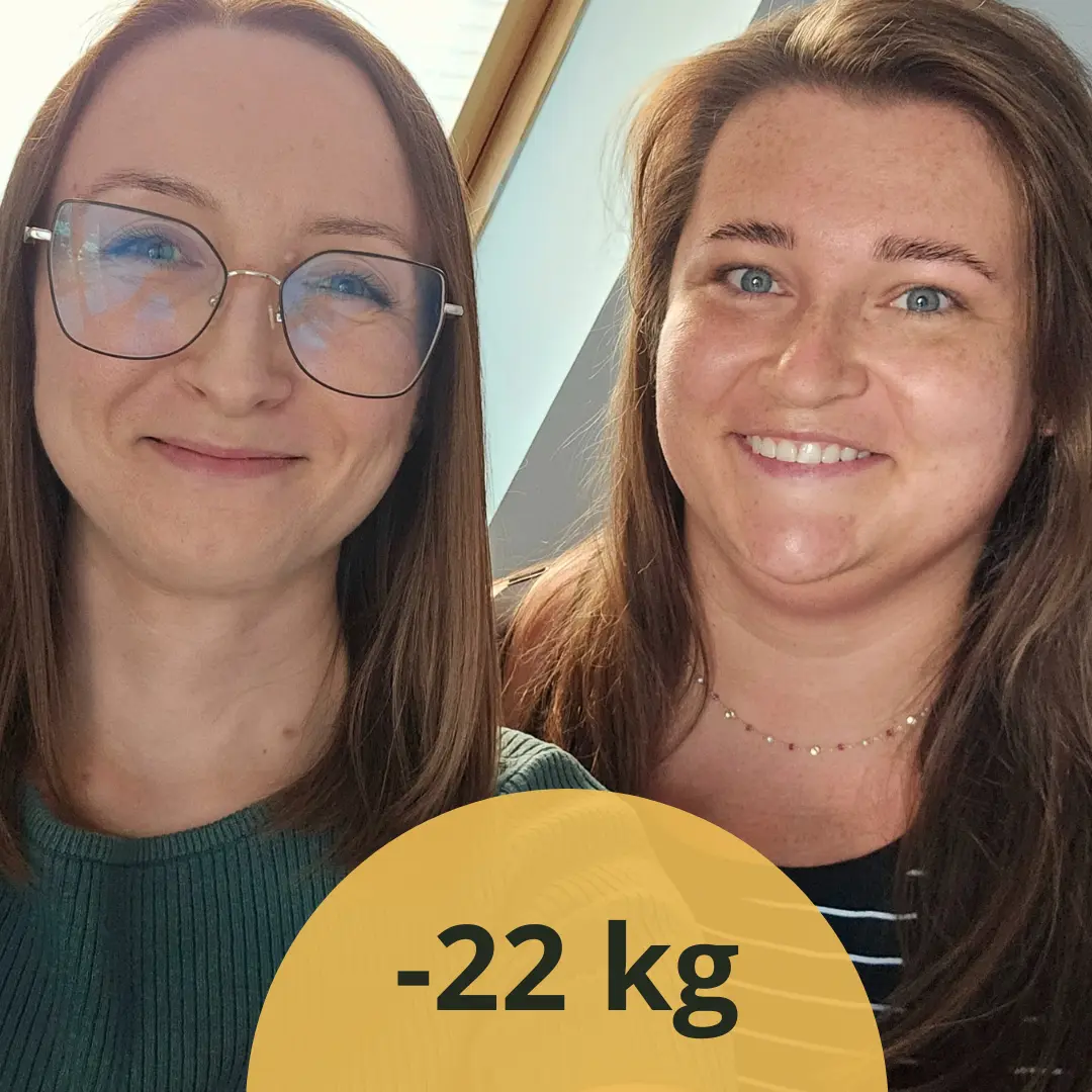 p. Klaudia schudła 22 kg i poprawił wyniki badań, w tym glukozy i insuliny