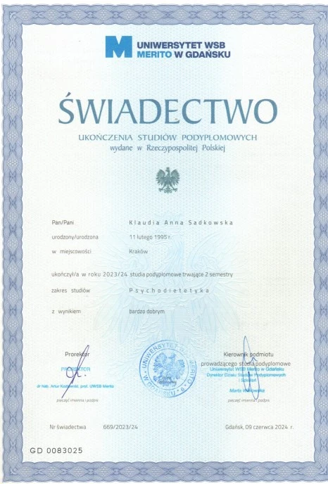 świadectwo-psychodietetyka
